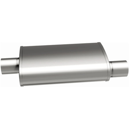 MagnaFlow Exhaust Products 13215 - Multi-Chamber Performance Muffler; 2.25in. Offset/Center; 4x14x9 Body 2