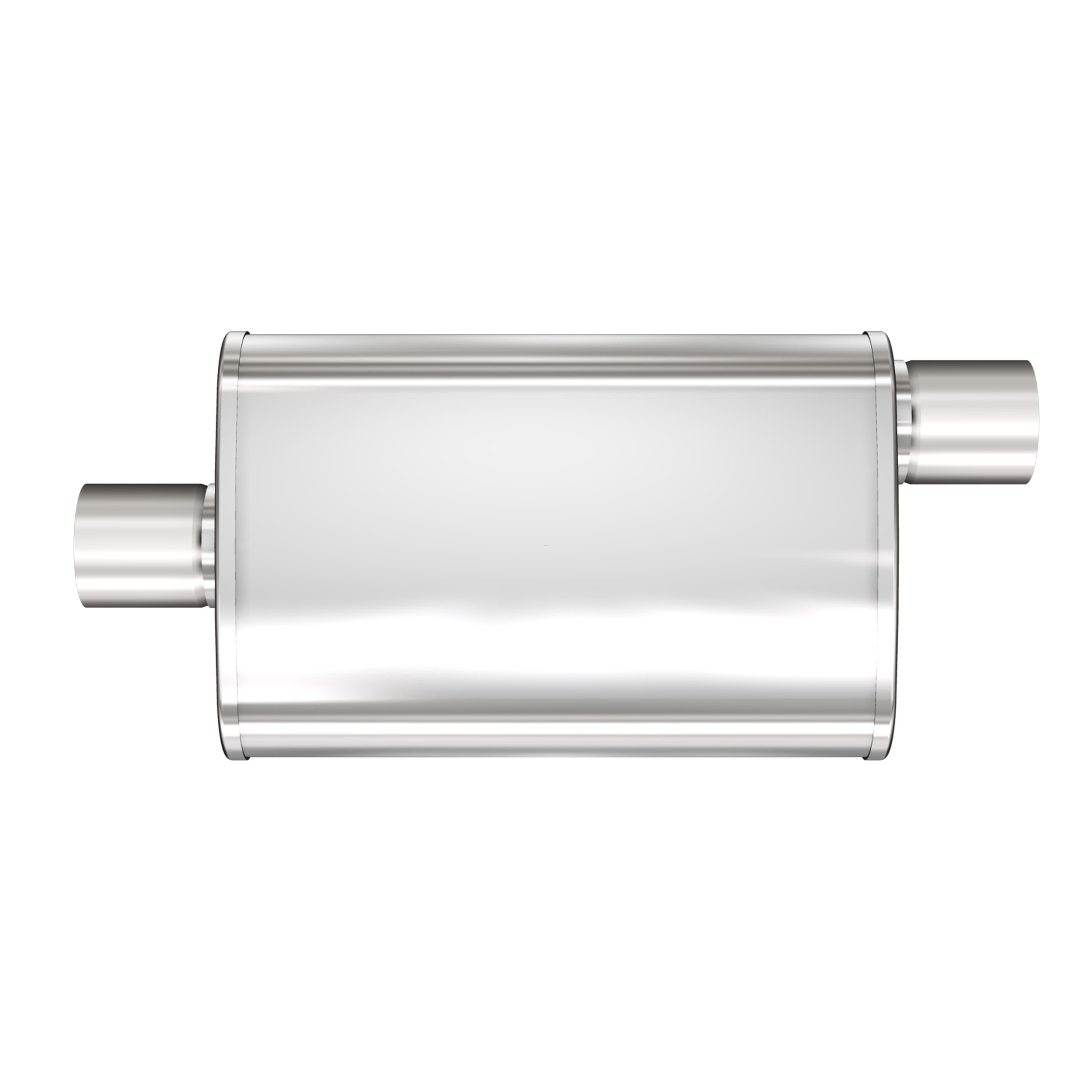 MagnaFlow Exhaust Products Exhaust MagnaFlow Exhaust Products 13216 - Multi-Chamber Performance Muffler; 2.5in. Offset/Center; 4x14x9 Body