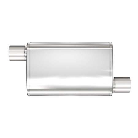 MagnaFlow Exhaust Products 13235 - Multi-Chamber Performance Muffler; 2.25in. Offset/Offset; 4x14x9 Body 1
