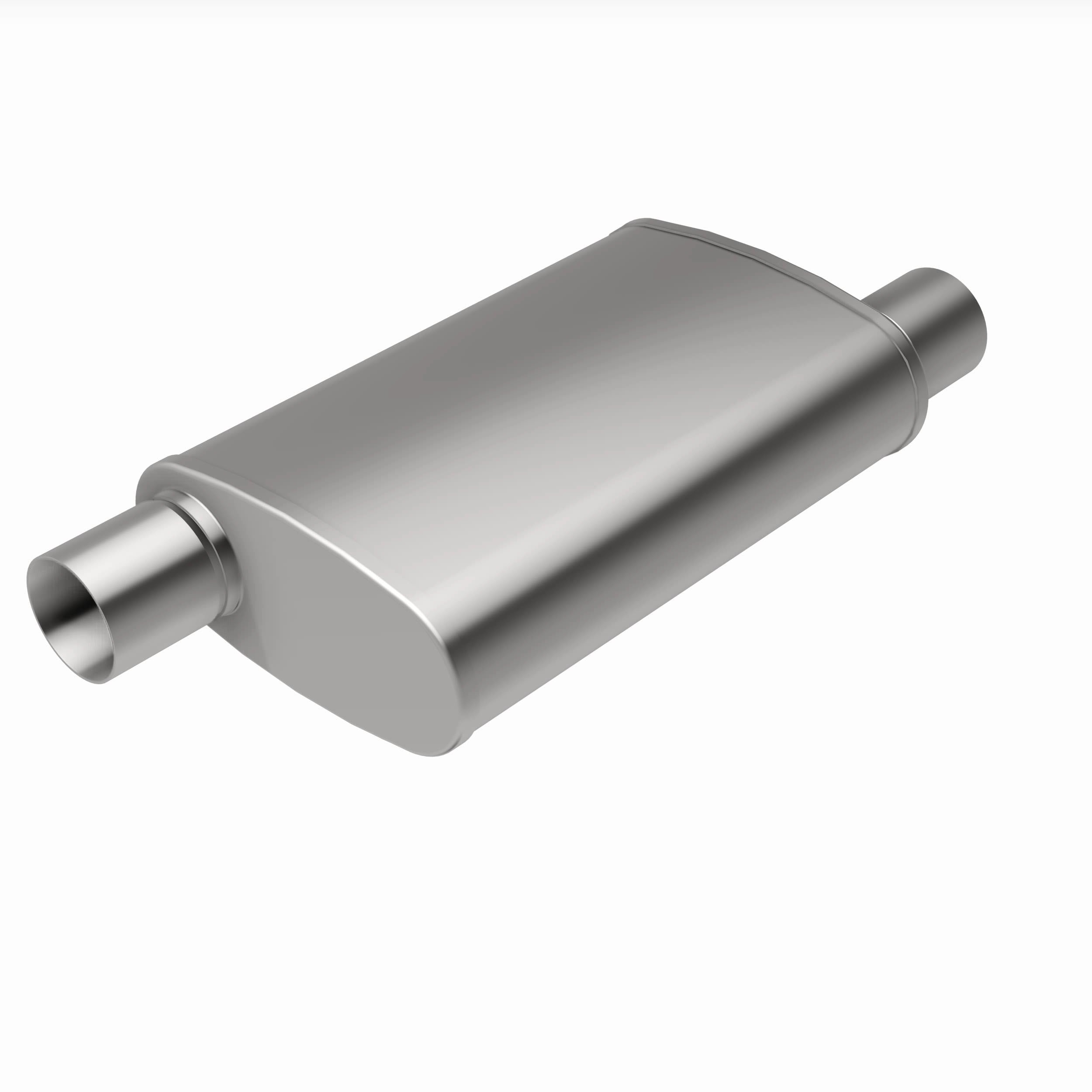 MagnaFlow Exhaust Products 13236 - Multi-Chamber Performance Muffler; 2.5in. Offset/Offset; 4x14x9 Body 1