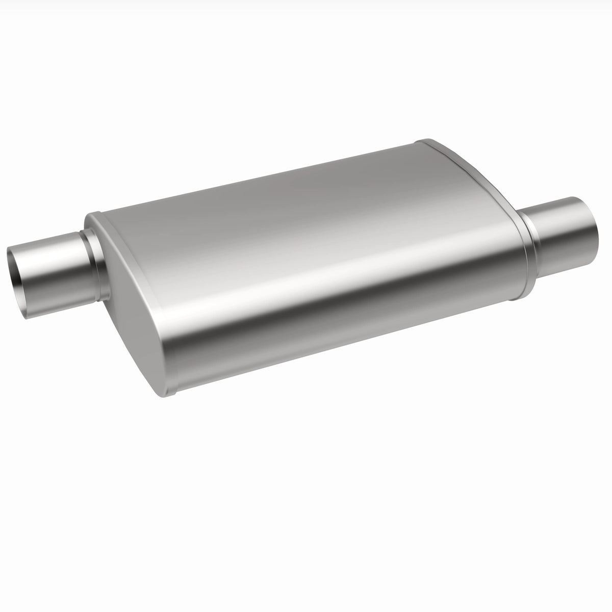MagnaFlow Exhaust Products 13236 - Multi-Chamber Performance Muffler; 2.5in. Offset/Offset; 4x14x9 Body 2