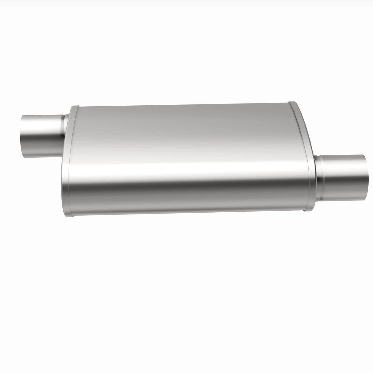 MagnaFlow Exhaust Products 13236 - Multi-Chamber Performance Muffler; 2.5in. Offset/Offset; 4x14x9 Body 3