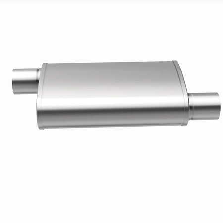 MagnaFlow Exhaust Products 13236 - Multi-Chamber Performance Muffler; 2.5in. Offset/Offset; 4x14x9 Body 3