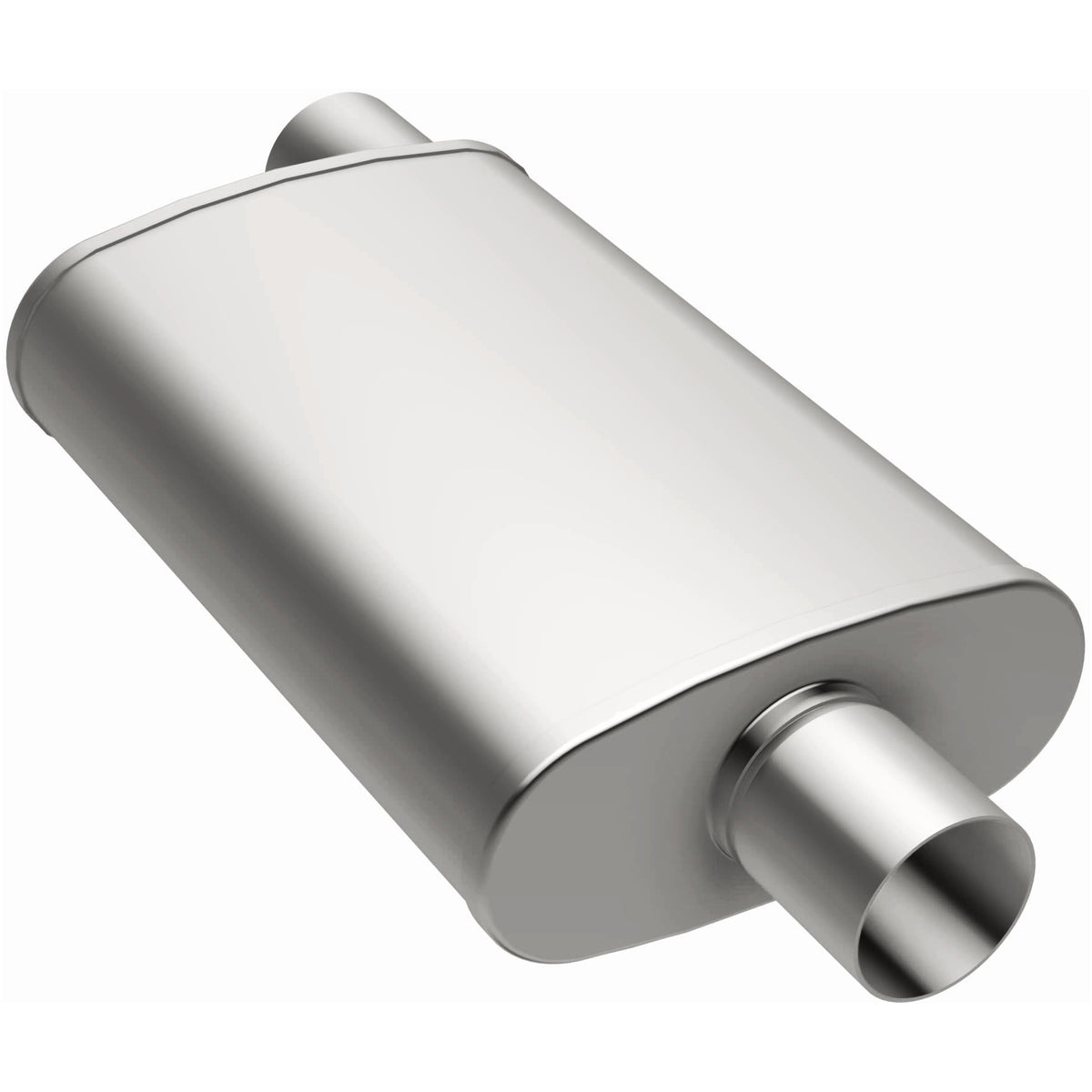 MagnaFlow Exhaust Products 13254 - Multi-Chamber Performance Muffler; 2in. Offset/Center; 4x18x9 Body 2
