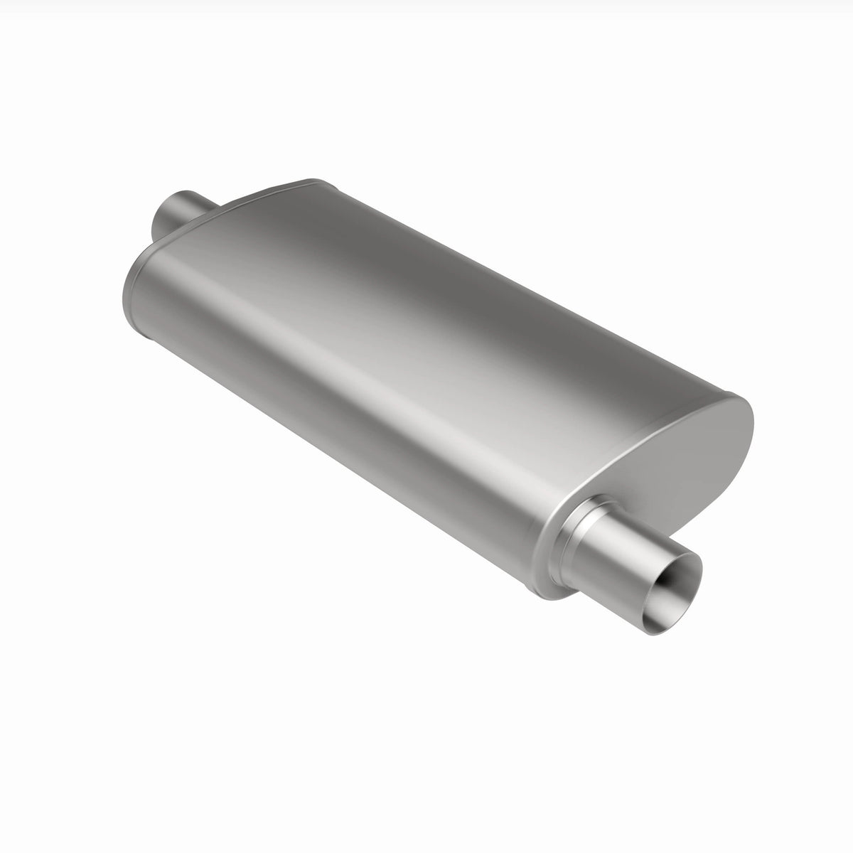 MagnaFlow Exhaust Products 13256 - Multi-Chamber Performance Muffler; 2.5in. Offset/Center; 4x18x9 Body 3