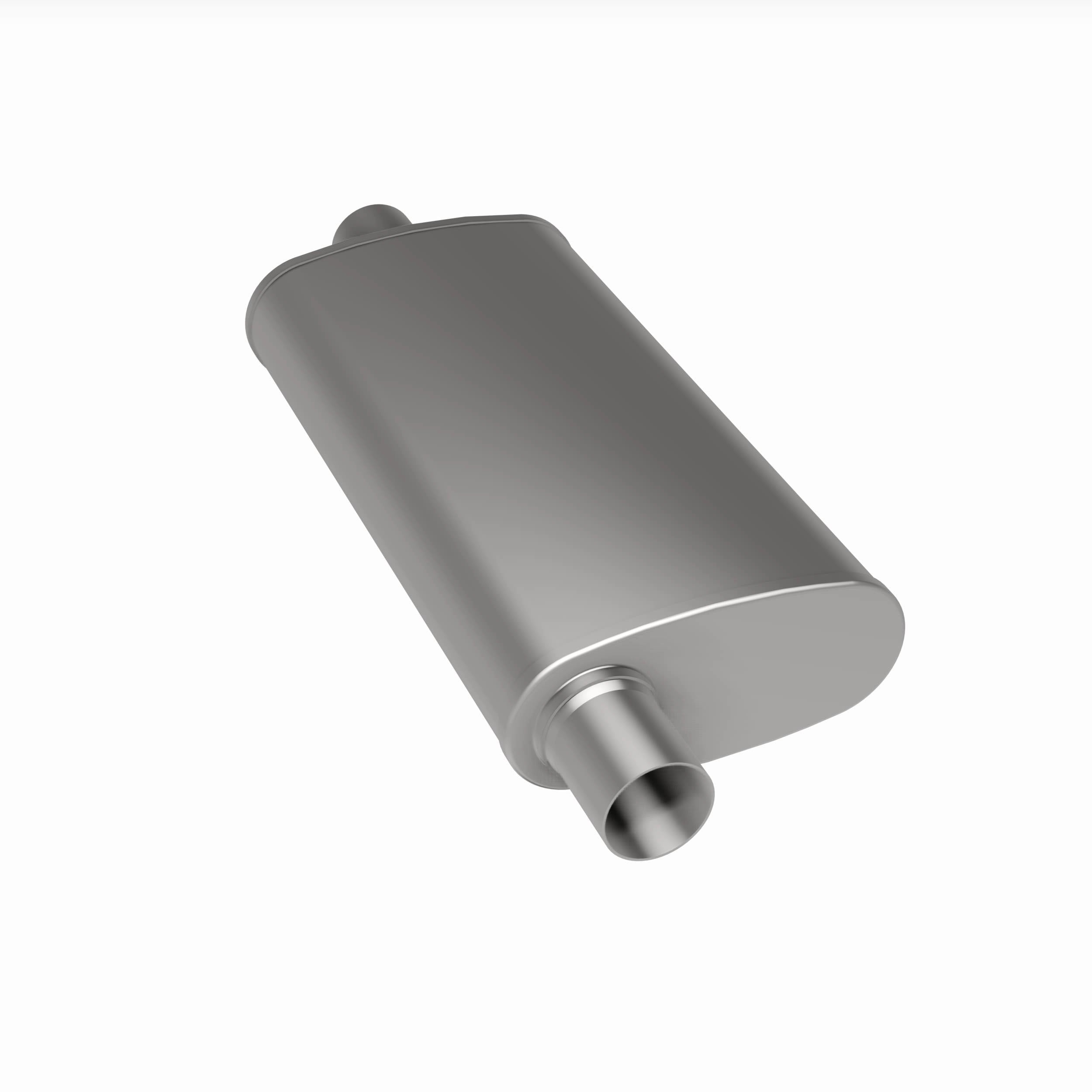 MagnaFlow Exhaust Products 13256 - Multi-Chamber Performance Muffler; 2.5in. Offset/Center; 4x18x9 Body 4