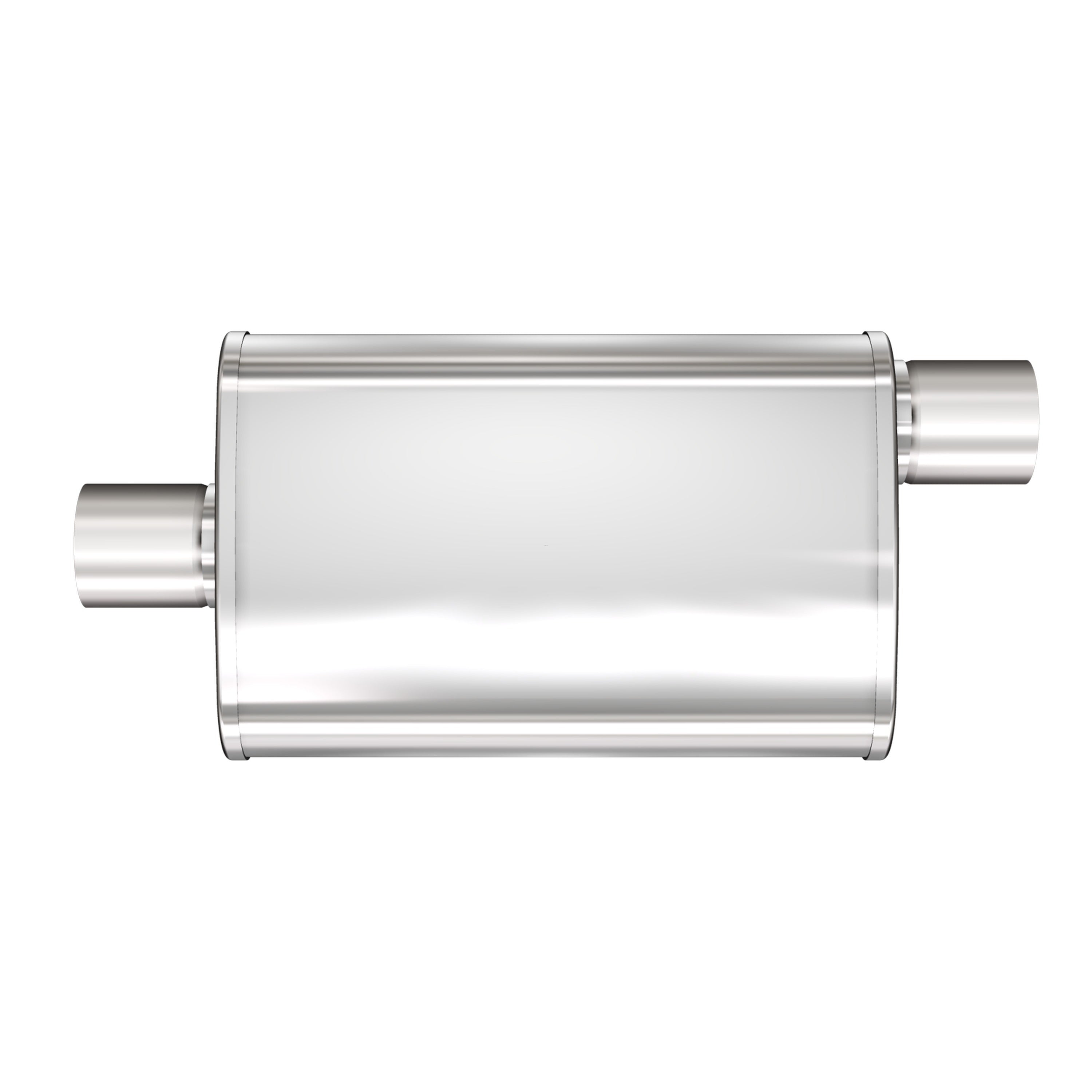 MagnaFlow Exhaust Products 13259 - Multi-Chamber Performance Muffler; 3in. Center/Offset; 4x18x9 Body 1