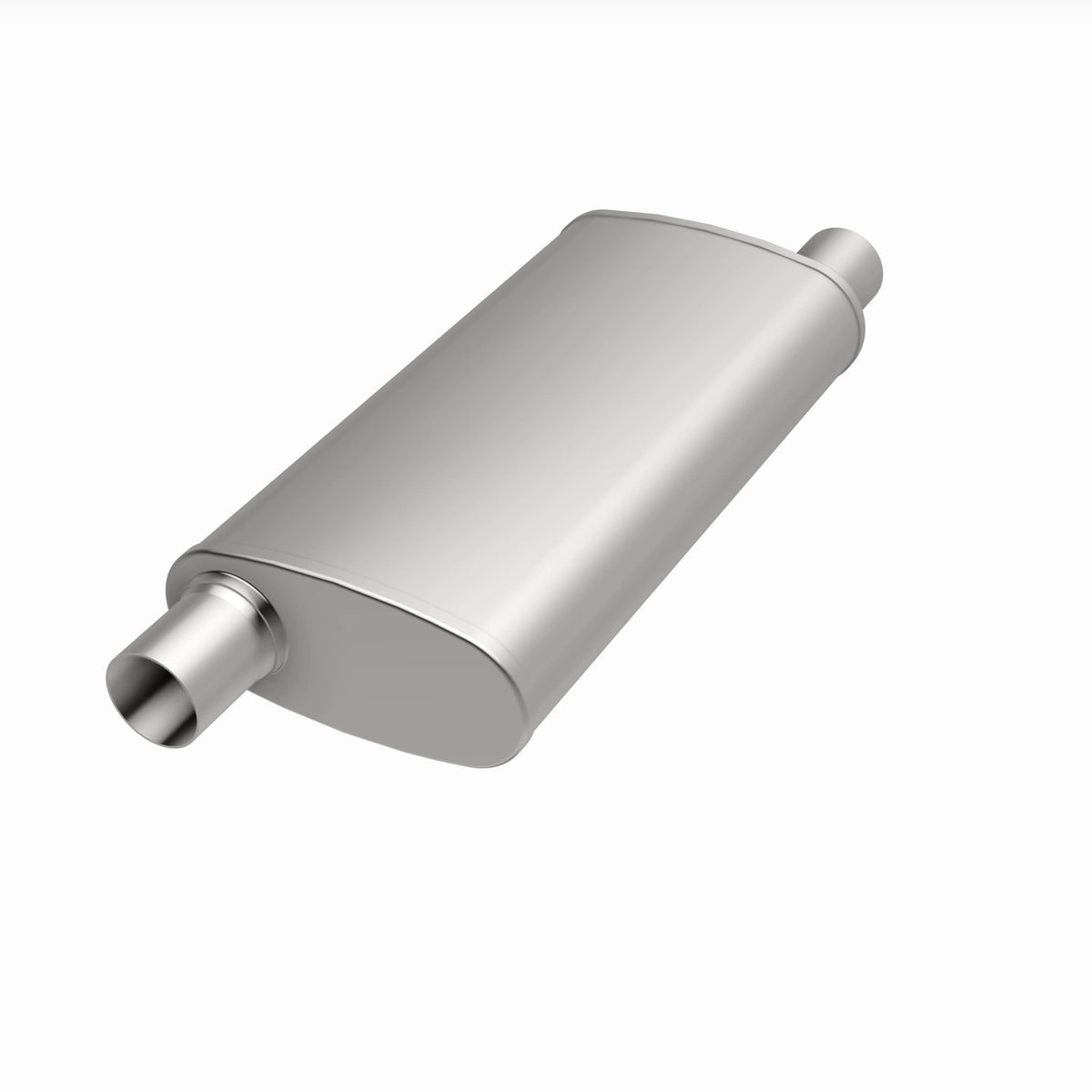 MagnaFlow Exhaust Products 13266 - Multi-Chamber Performance Muffler; 2.5in. Offset/Offset; 4x18x9 Body 1