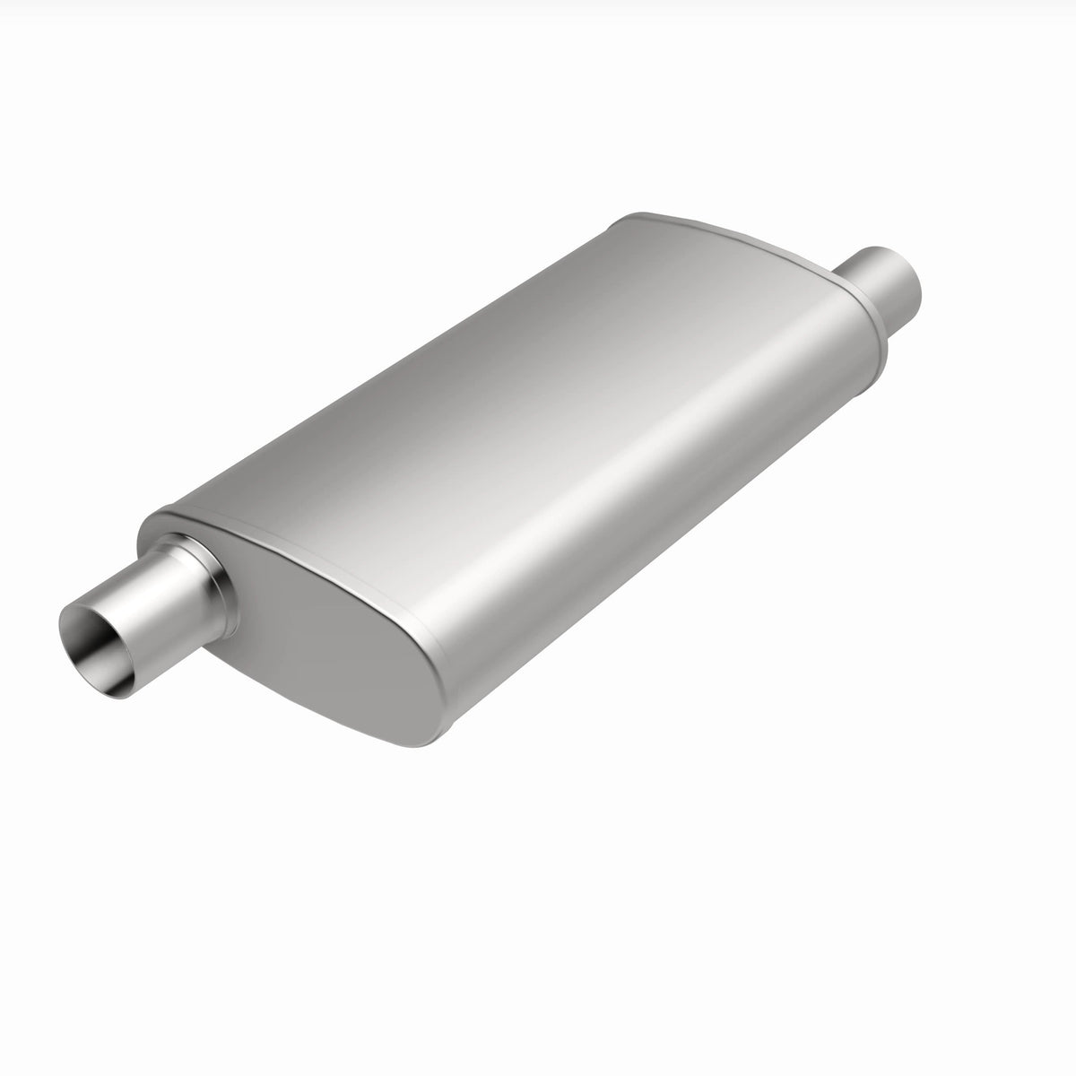 MagnaFlow Exhaust Products 13266 - Multi-Chamber Performance Muffler; 2.5in. Offset/Offset; 4x18x9 Body 2