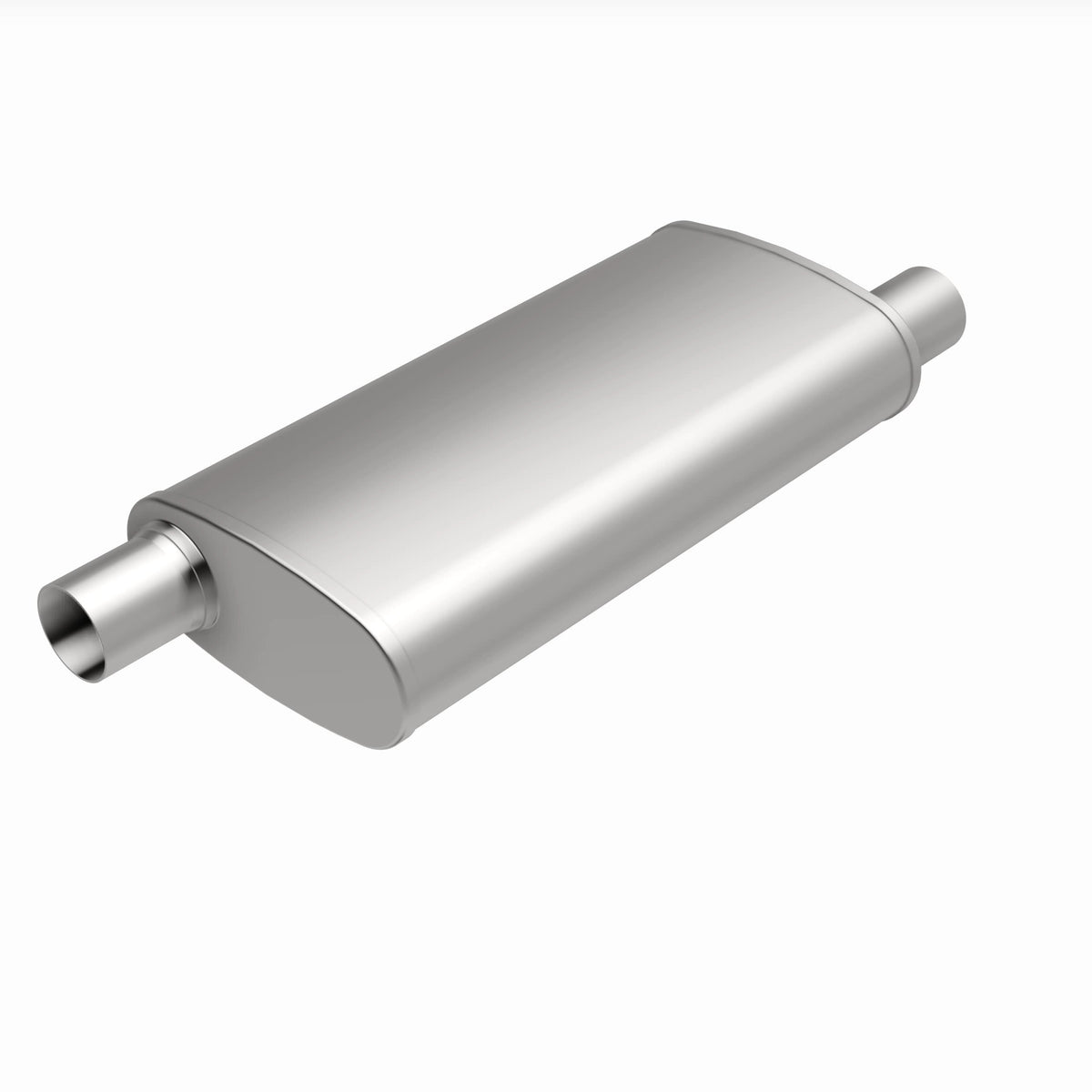 MagnaFlow Exhaust Products 13266 - Multi-Chamber Performance Muffler; 2.5in. Offset/Offset; 4x18x9 Body 3