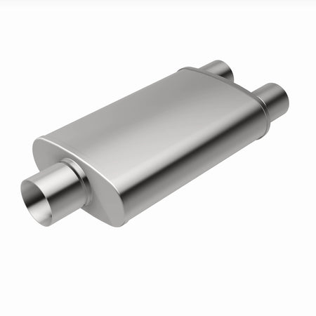MagnaFlow Exhaust Products 13288 - Multi-Chamber Performance Muffler; 3/2.5in. Center/Dual; 4x14x9 Body 4