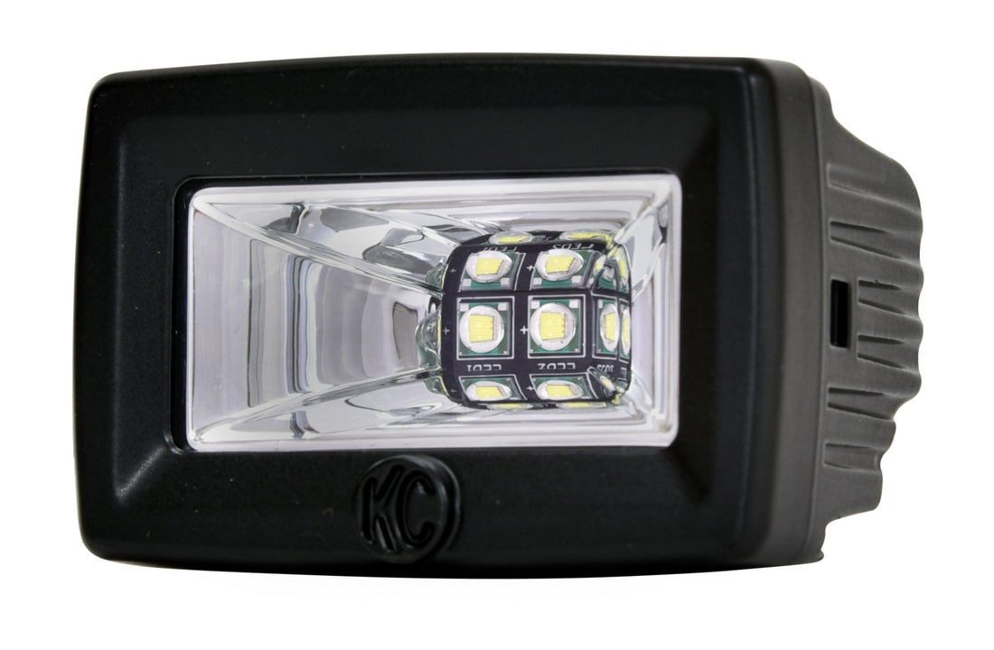 KC HiLiTES 1328 - KC C-Series C2 2in LED Area Flood 1-Light Universal 3
