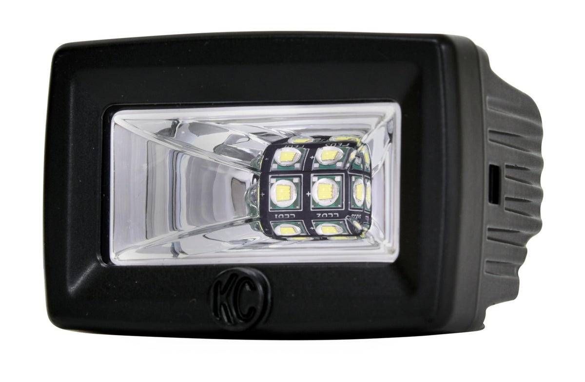 KC HiLiTES 1328 - KC C-Series C2 2in LED Area Flood 1-Light Universal 3