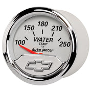 AutoMeter 1337-00408 - GAUGE, WATER TEMP, 2 1/16", 250?F, ELEC, CHEVROLET HERITAGE BOWTIE 5