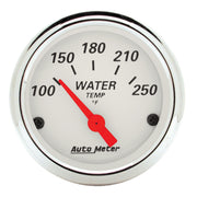 AutoMeter 1337 - GAUGE, WATER TEMP, 2 1/16", 250?F, ELEC, ARCTIC WHITE 3