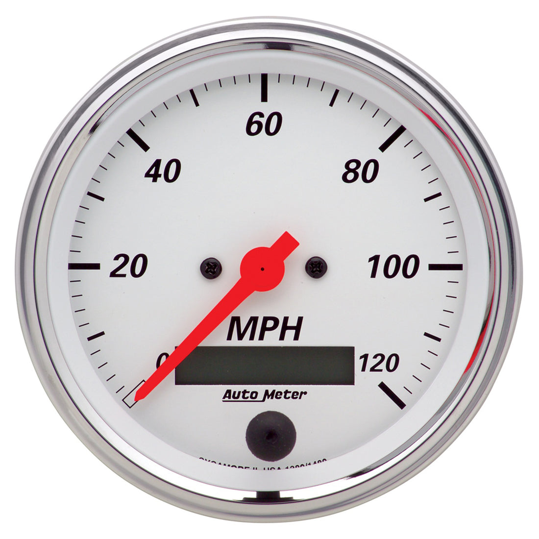 AutoMeter 7035-AW - DIRECT FIT DASH KIT, MUSTANG 65-66, MPH/FUEL/OILP/WTMP/BAT, AW 5