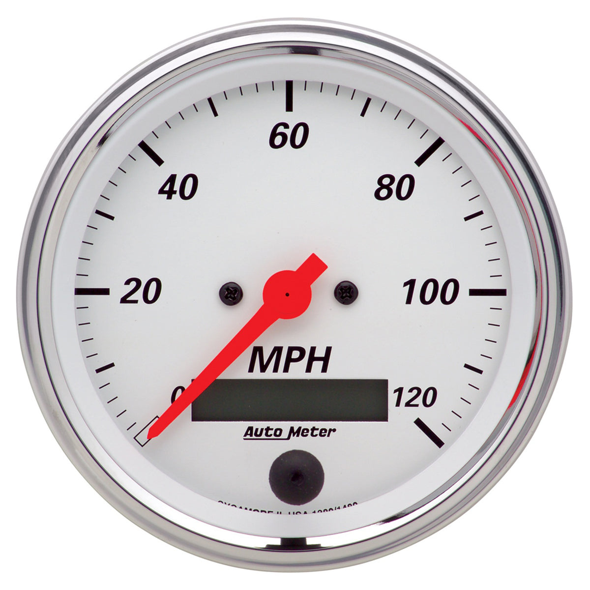 AutoMeter 7035-AW - DIRECT FIT DASH KIT, MUSTANG 65-66, MPH/FUEL/OILP/WTMP/BAT, AW 5