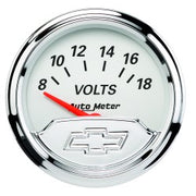 AutoMeter 1391-00408 - GAUGE, VOLTMETER, 2 1/16", 18V, ELEC, CHEVROLET HERITAGE BOWTIE 5