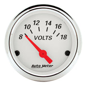 AutoMeter 1300 - GAUGE KIT, 5 PC., 3 1/8" & 2 1/16", MECH. SPEEDOMETER, ARCTIC WHITE 5