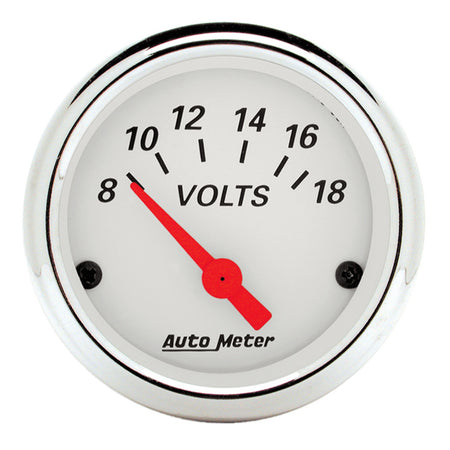 AutoMeter 1302 - GAUGE KIT, 5 PC., 3 1/8" & 2 1/16", ELEC. SPEEDOMETER, ARCTIC WHITE 5