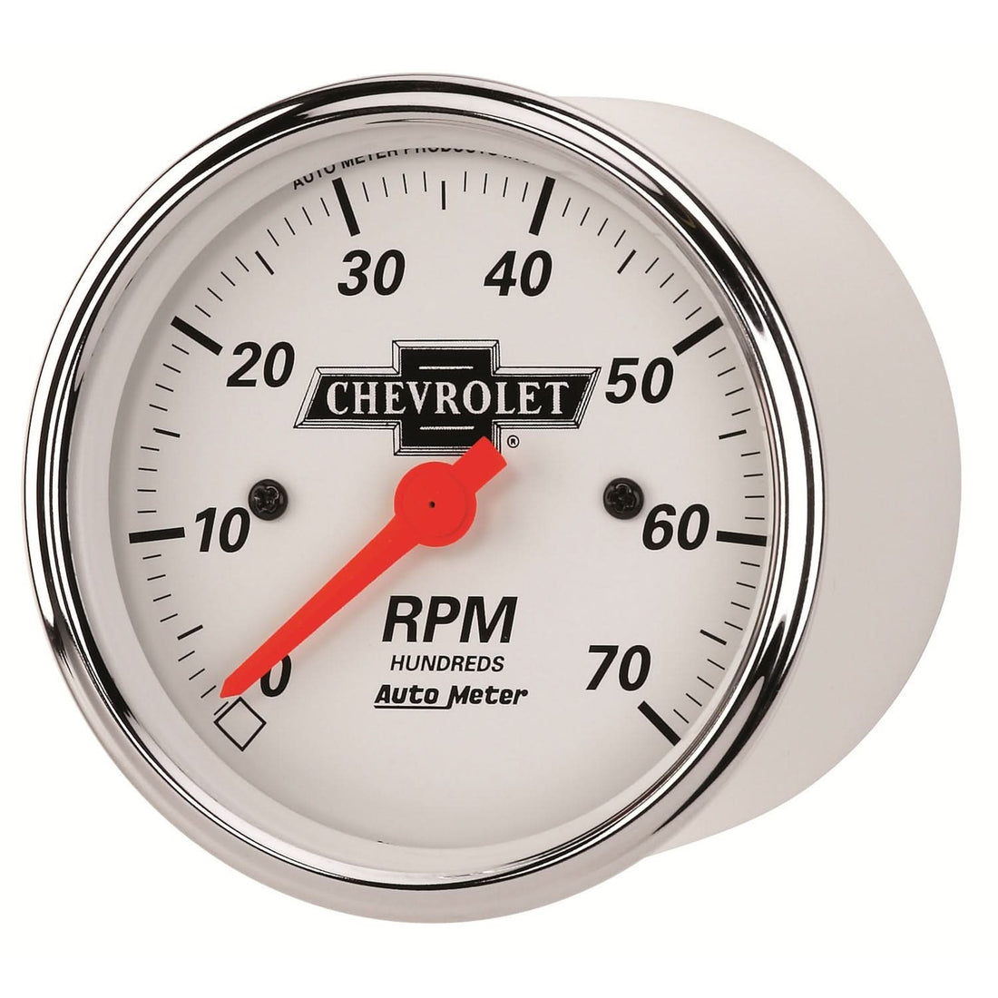AutoMeter 1398-00408 - GAUGE, TACHOMETER, 3 1/8", 7K RPM, IN-DASH, CHEVROLET HERITAGE BOWTIE 4