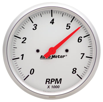 AutoMeter 1399 - GAUGE, TACHOMETER, 5", 8K RPM, IN-DASH, ARCTIC WHITE 3