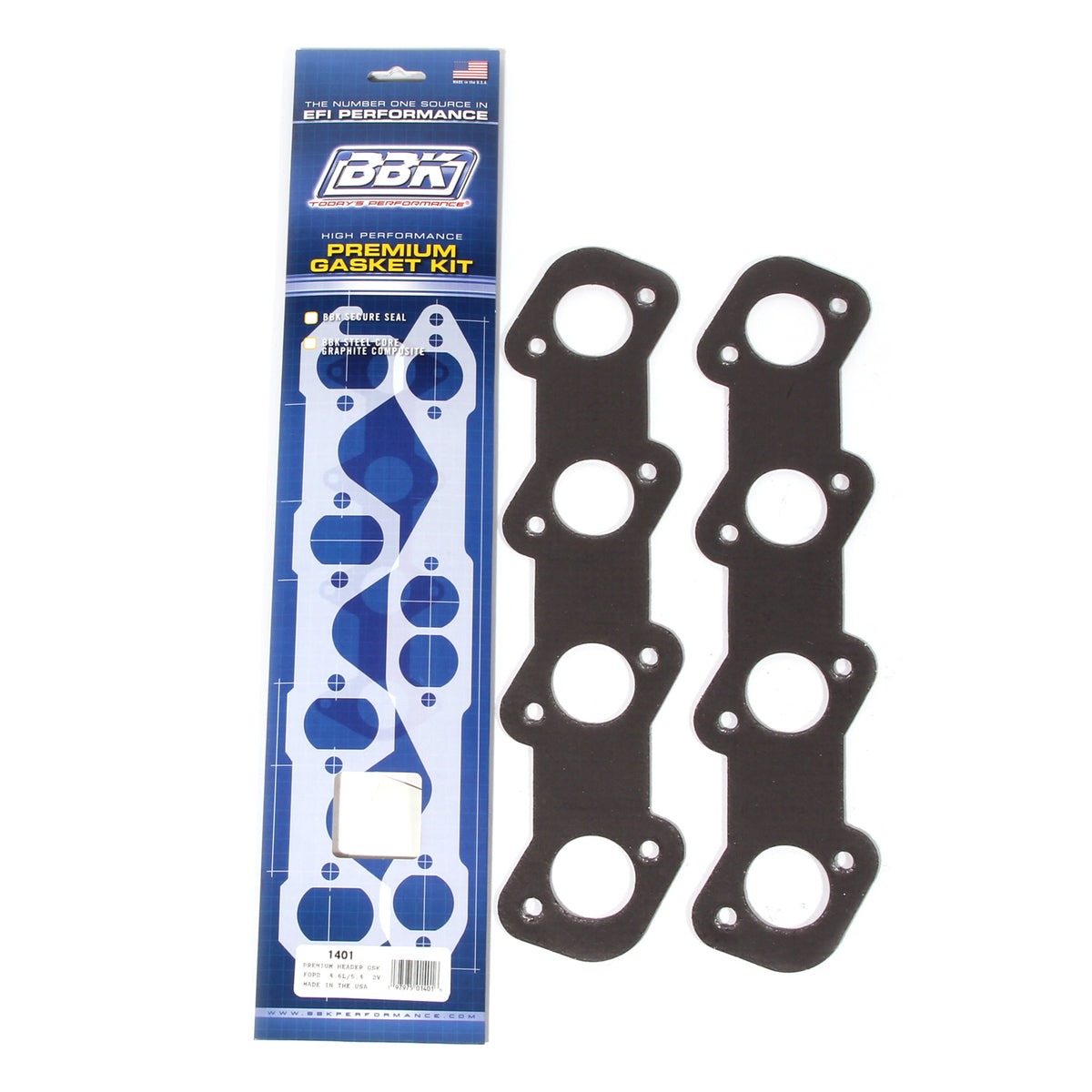 BBK Performance Parts 1401 - PREMIUM HEADER GASKET SET FORD 4.6 / 5.4L-2V (PAIR) 1