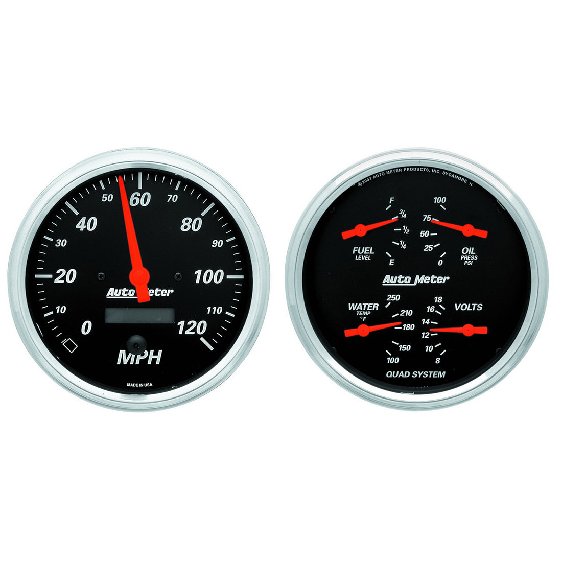 AutoMeter 1403 - Gauge Set