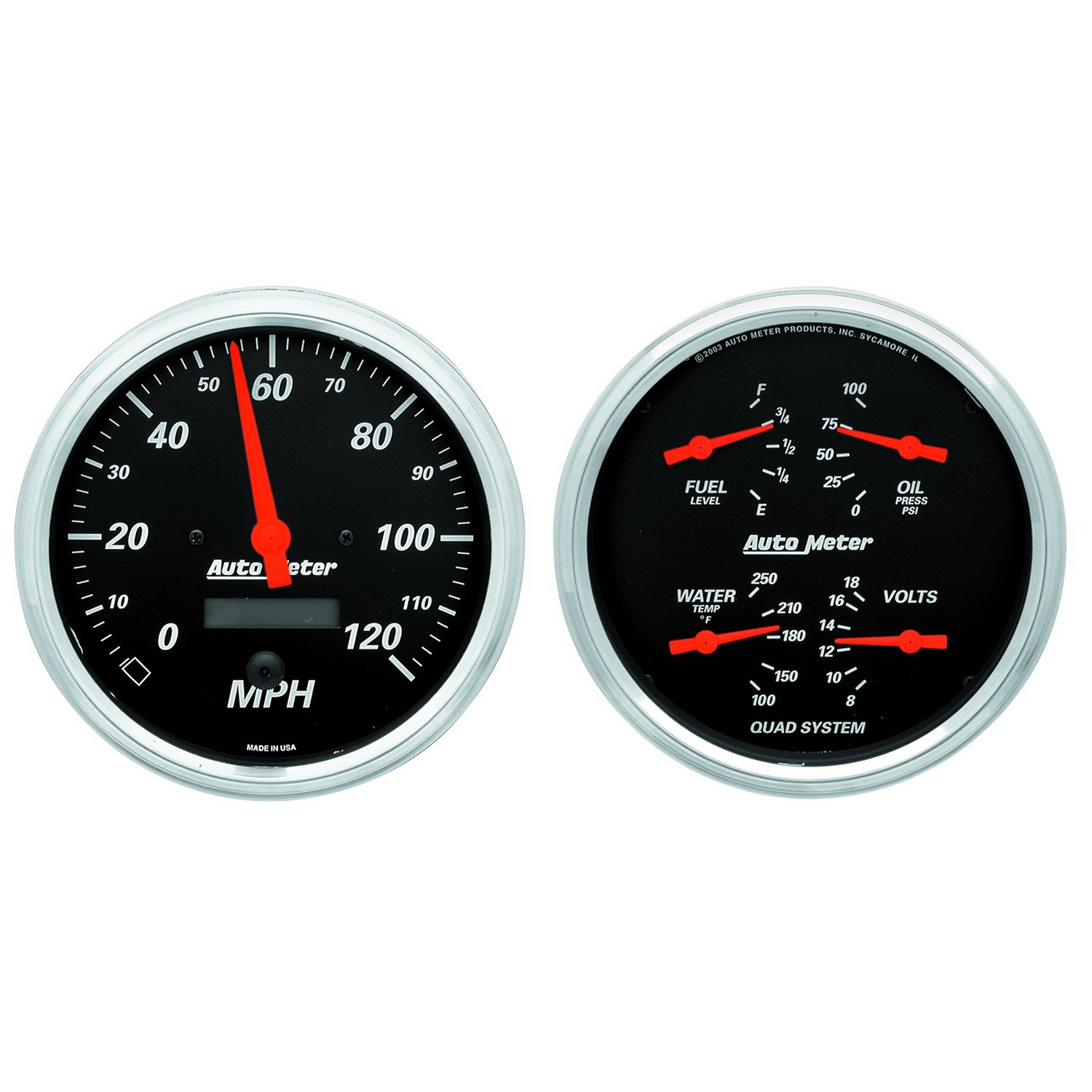 AutoMeter 1403 - Gauge Set
