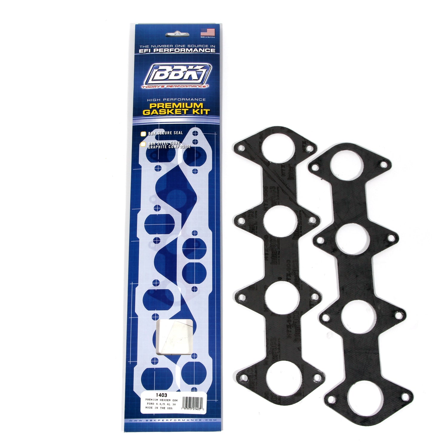 BBK Performance Parts 1403 - PREMIUM HEADER GASKET SET FORD 4.6 / 5.4L-3V (PAIR) 1