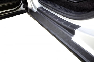 Bushwacker 14063 - Black Trail Armor Rocker Panel And Sill Plate Covers For 1999-2016 Ford F250/350/450 With Supercrew Cab, Pair Bushwacker 1
