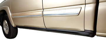Bushwacker 14079 - Black Trail Armor Rocker Panel And Sill Plate Covers For 07-13 Silverado/Sierra 1500 07-14 Silverado/Sierra Hd Extended Cab, Pair Bushwacker 1