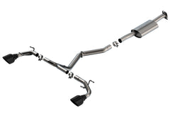 Borla 140909BC Cat-Back Exhaust System - S-Type