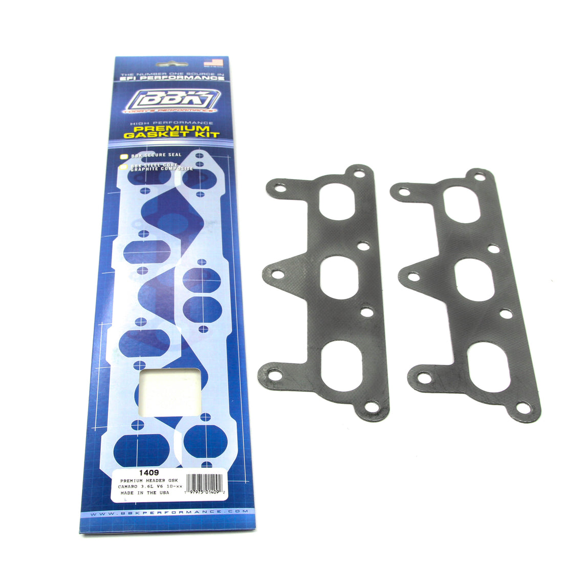 BBK Performance Parts 1409 - PREMIUM HEADER GASKET SET-CAMARO V6  (PAIR) 1