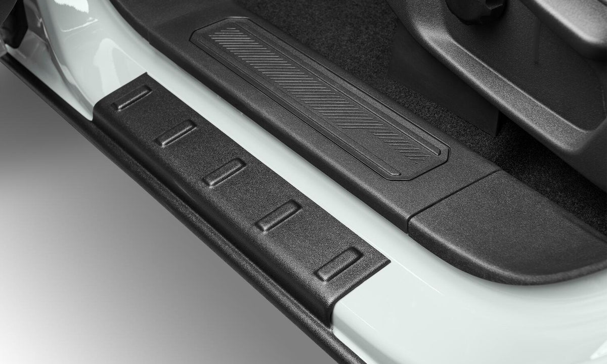 Bushwacker 14117 - Black Trail Armor Rocker Panel And Sill Plate Covers For 2021-2023 Ford Bronco 4 Door Incl. Side Panels/Sill Plate Cover Bushwacker 4