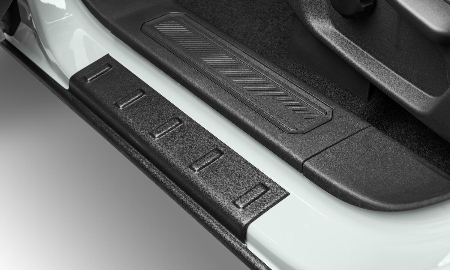 Bushwacker 14117 - Black Trail Armor Rocker Panel And Sill Plate Covers For 2021-2023 Ford Bronco 4 Door Incl. Side Panels/Sill Plate Cover Bushwacker 4