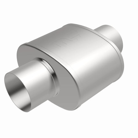 MagnaFlow Exhaust Products 14150 - Straight-Through Performance Muffler; 3.5in. Center/Center; 5x6x8 Body 4