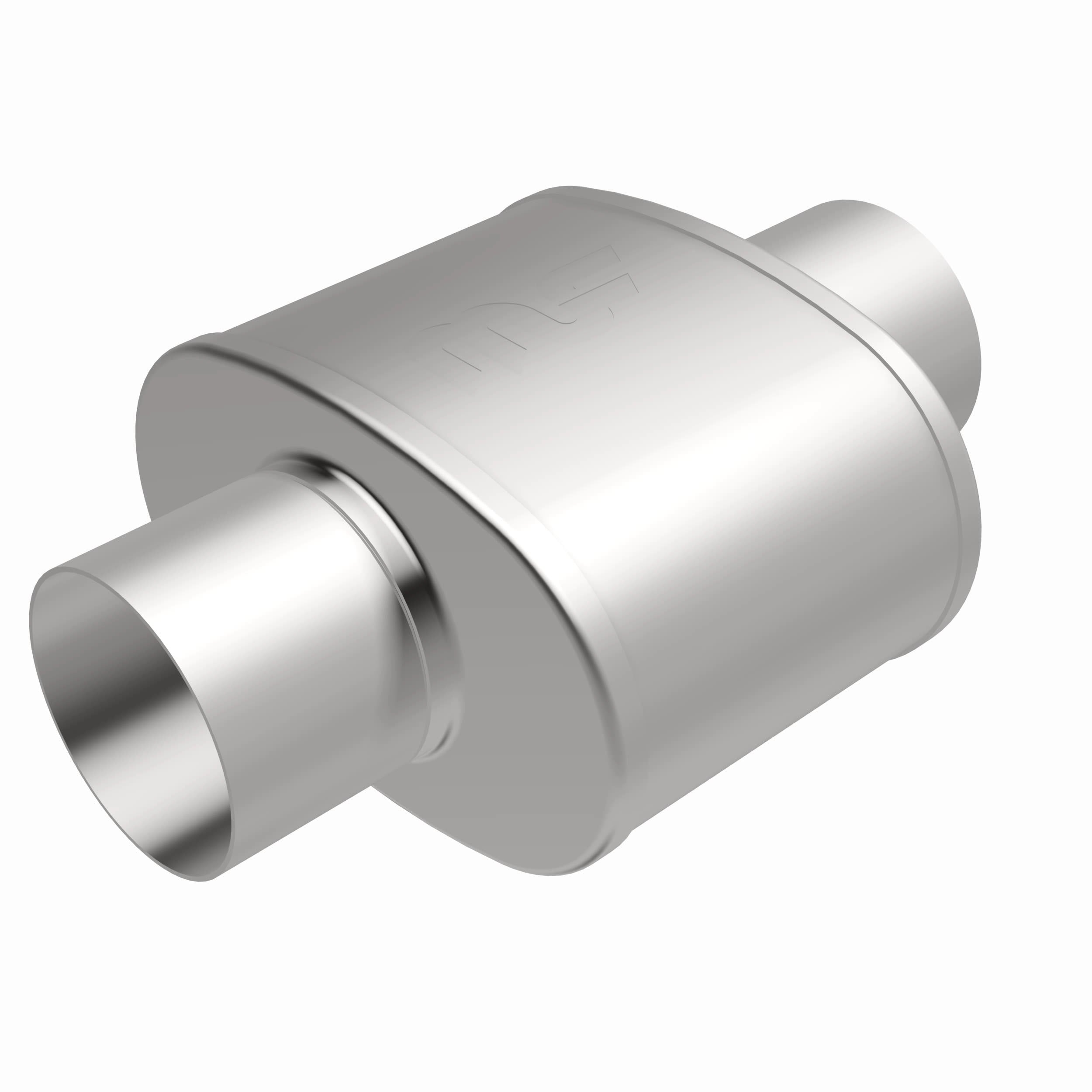 MagnaFlow Exhaust Products 14150 - Straight-Through Performance Muffler; 3.5in. Center/Center; 5x6x8 Body 5