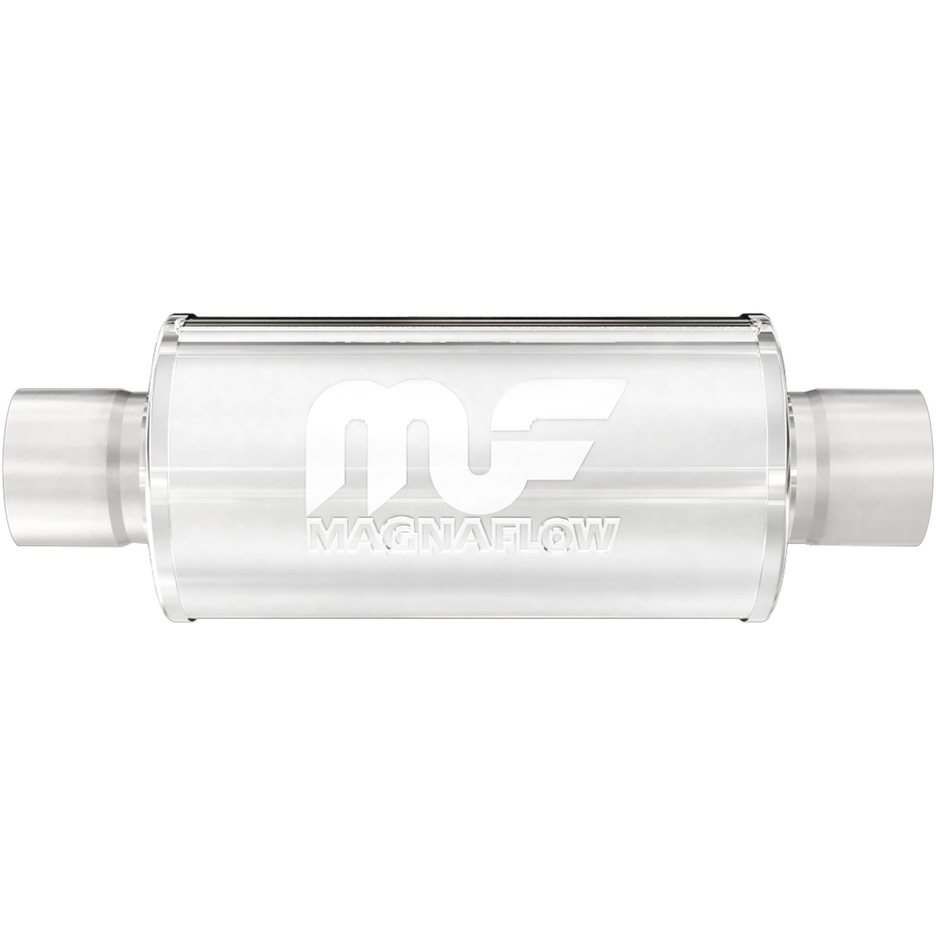 MagnaFlow Exhaust Products Exhaust MagnaFlow Exhaust Products 14158 - Straight-Through Performance Muffler; 2.5in. Center/Center; 6x6x6 Body
