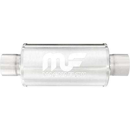 MagnaFlow Exhaust Products Exhaust MagnaFlow Exhaust Products 14158 - Straight-Through Performance Muffler; 2.5in. Center/Center; 6x6x6 Body