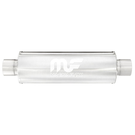 MagnaFlow Exhaust Products 14160 - Straight-Through Performance Muffler; 3.5in. Center/Center; 6x6x6 Body 5
