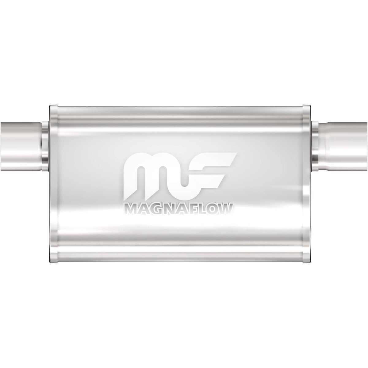 MagnaFlow Exhaust Products Exhaust MagnaFlow Exhaust Products 14211 - Straight-Through Performance Muffler; 2.5in. Offset Same Side; 5x14x8 Body