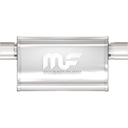 MagnaFlow Exhaust Products Exhaust MagnaFlow Exhaust Products 14211 - Straight-Through Performance Muffler; 2.5in. Offset Same Side; 5x14x8 Body
