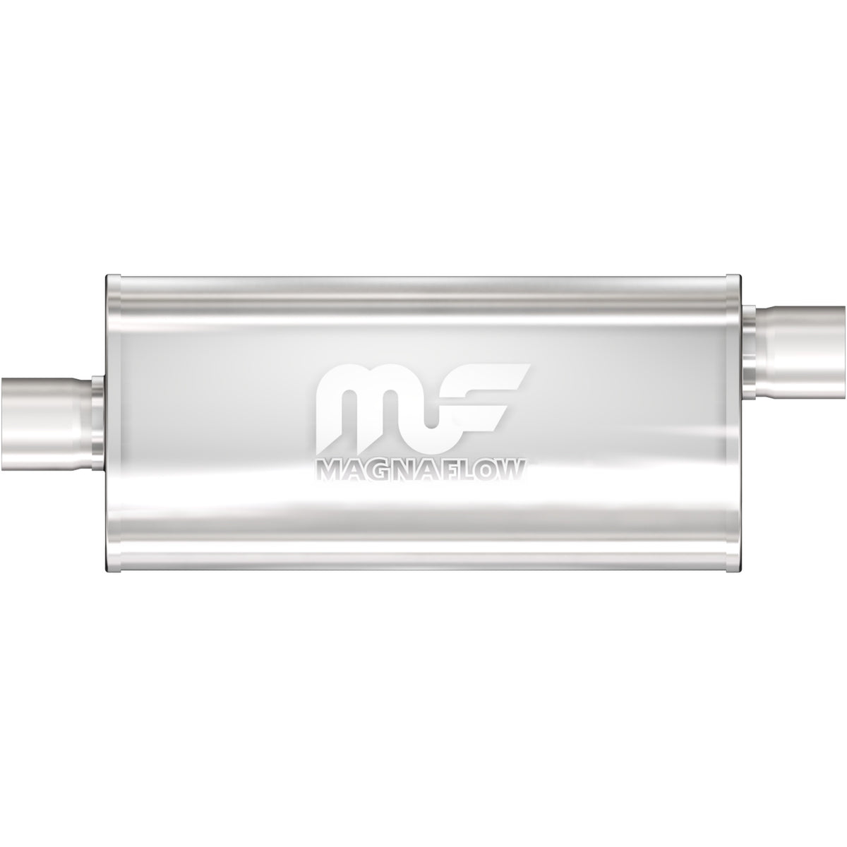 MagnaFlow Exhaust Products 14229 - Straight-Through Performance Muffler; 3in. Offset/Center; 5x14x8 Body 1