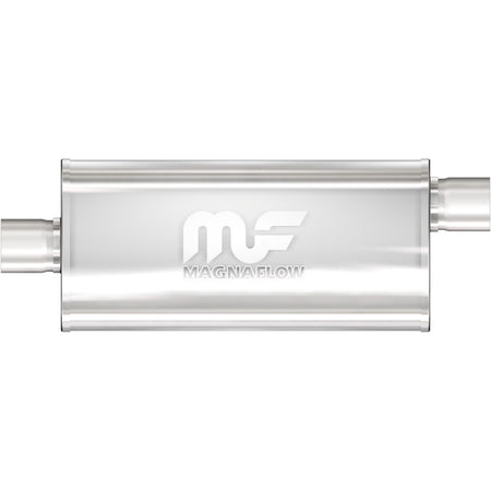 MagnaFlow Exhaust Products 14229 - Straight-Through Performance Muffler; 3in. Offset/Center; 5x14x8 Body 1
