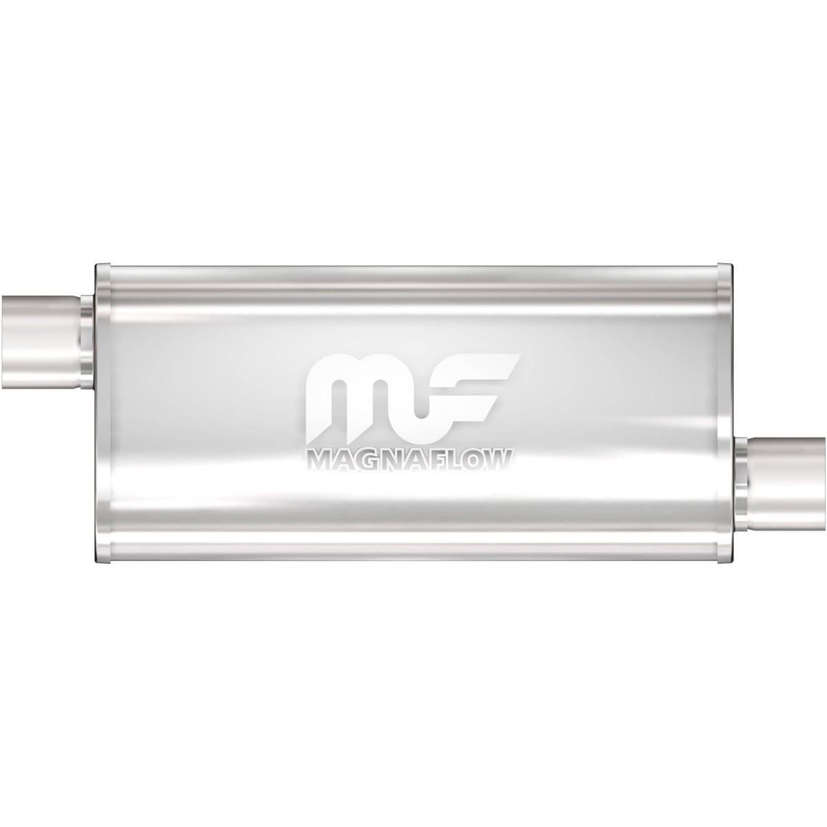 MagnaFlow Exhaust Products Exhaust MagnaFlow Exhaust Products 14236 - Straight-Through Performance Muffler; 2.5in. Offset/Offset; 5x14x8 Body