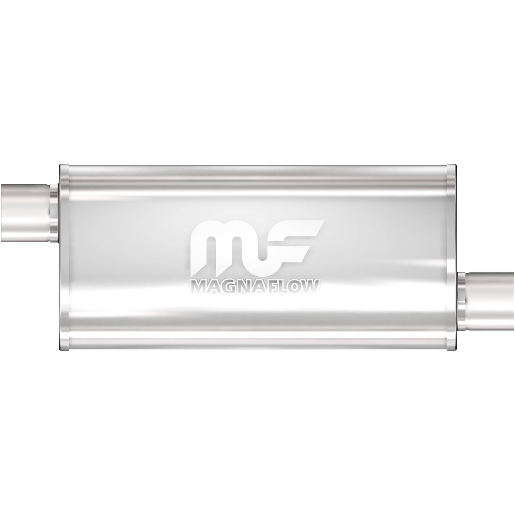 MagnaFlow Exhaust Products Exhaust MagnaFlow Exhaust Products 14236 - Straight-Through Performance Muffler; 2.5in. Offset/Offset; 5x14x8 Body