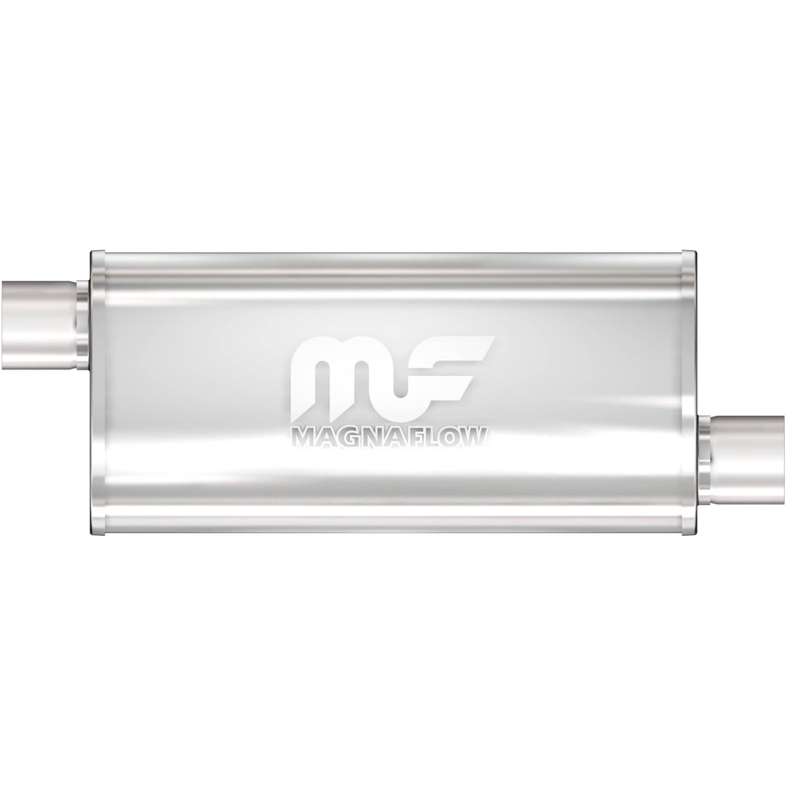 MagnaFlow Exhaust Products Exhaust MagnaFlow Exhaust Products 14239 - Straight-Through Performance Muffler; 3in. Offset/Offset; 5x14x8 Body