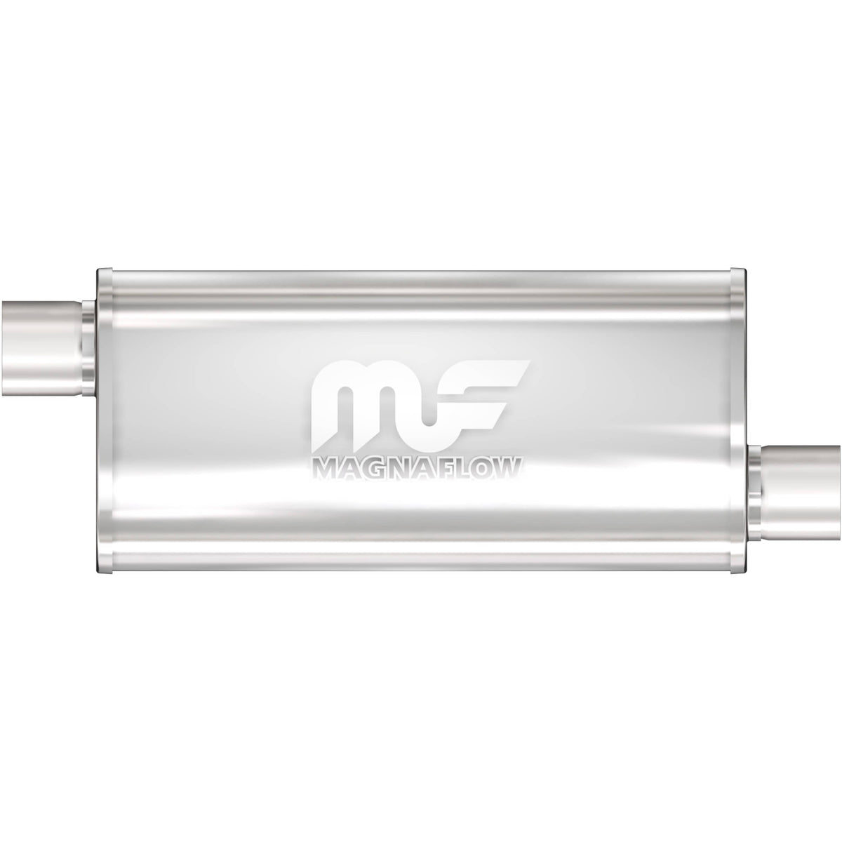 MagnaFlow Exhaust Products Exhaust MagnaFlow Exhaust Products 14239 - Straight-Through Performance Muffler; 3in. Offset/Offset; 5x14x8 Body