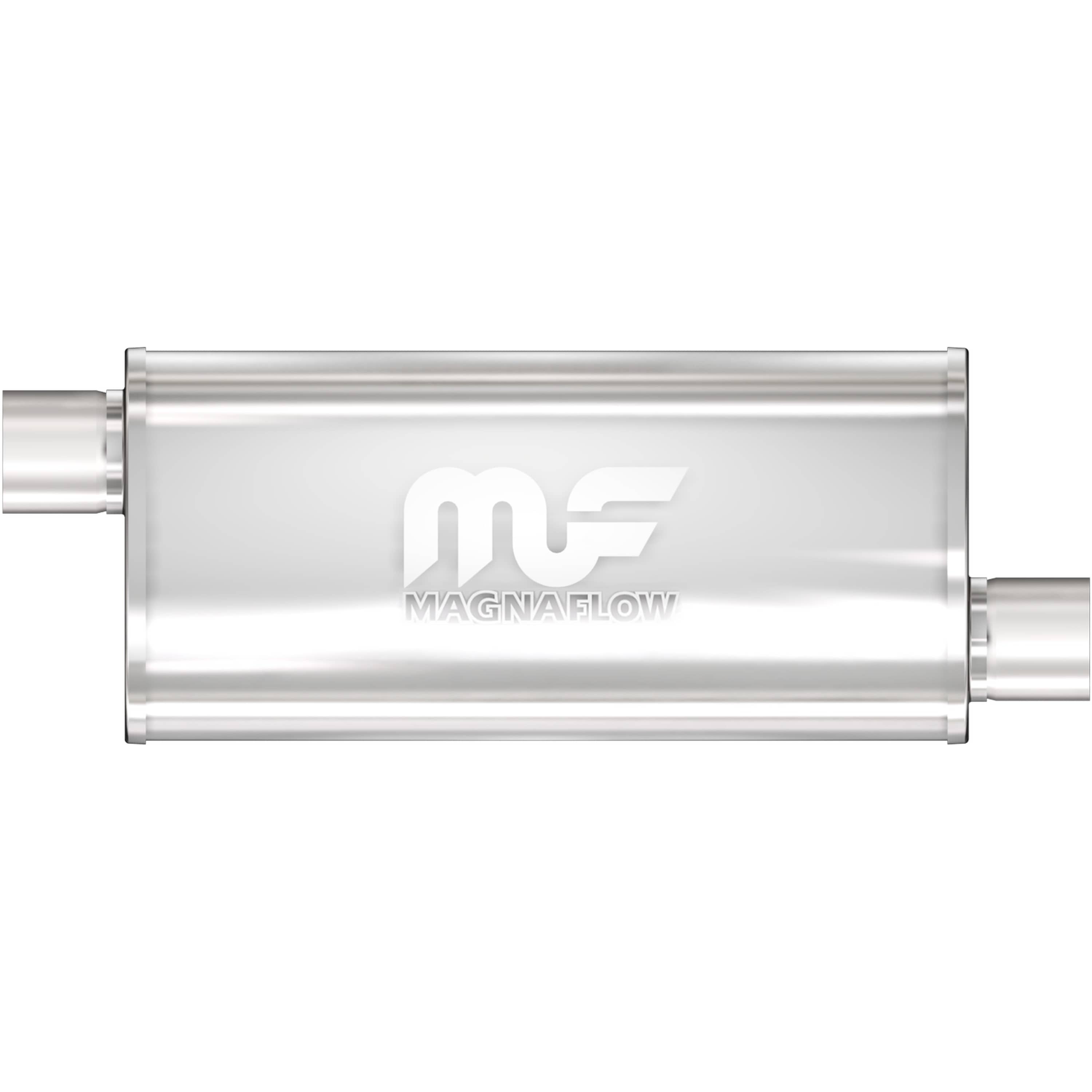 MagnaFlow Exhaust Products Exhaust MagnaFlow Exhaust Products 14239 - Straight-Through Performance Muffler; 3in. Offset/Offset; 5x14x8 Body